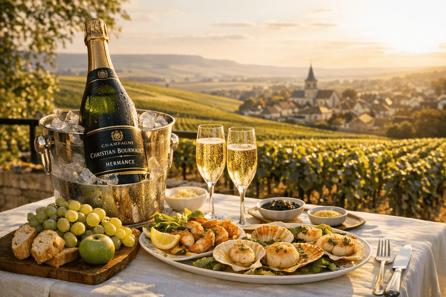 シャンパーニュの魅力を探る:Christian BourmaultのHermanceのアイキャッチ画像