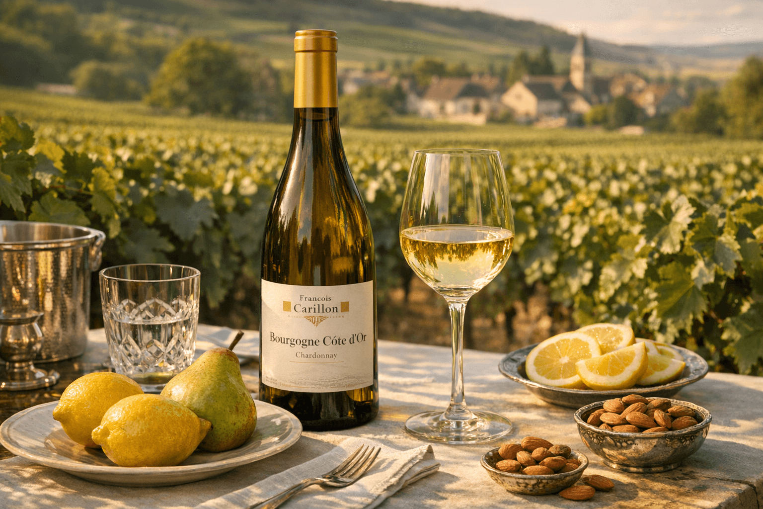至極のブルゴーニュ・シャルドネ:Francois CarillonとPuligny-Montrachetの恵みのアイキャッチ画像